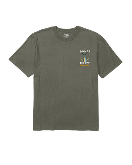SALTY CREW Tailed T-Shirt Dusty Olive Men's Short Sleeve T-Shirts Salty Crew 