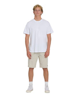 BILLABONG Crossfire Submersible 21" Hybrid Shorts Oatmeal Men's Hybrid Shorts Billabong 