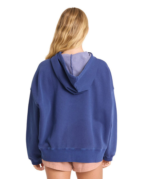 BILLABONG Women's Find Paradise Palm Hoodie True Navy Women's Pullover Hoodies Billabong 