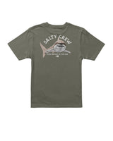 SALTY CREW Boys Lurking T-Shirt Dusty Olive Boy's T-Shirts Salty Crew 