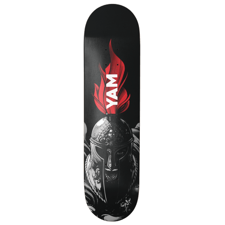 PYLON Yam Legion 8.5 Black Skateboard Deck Skateboard Decks Pylon 