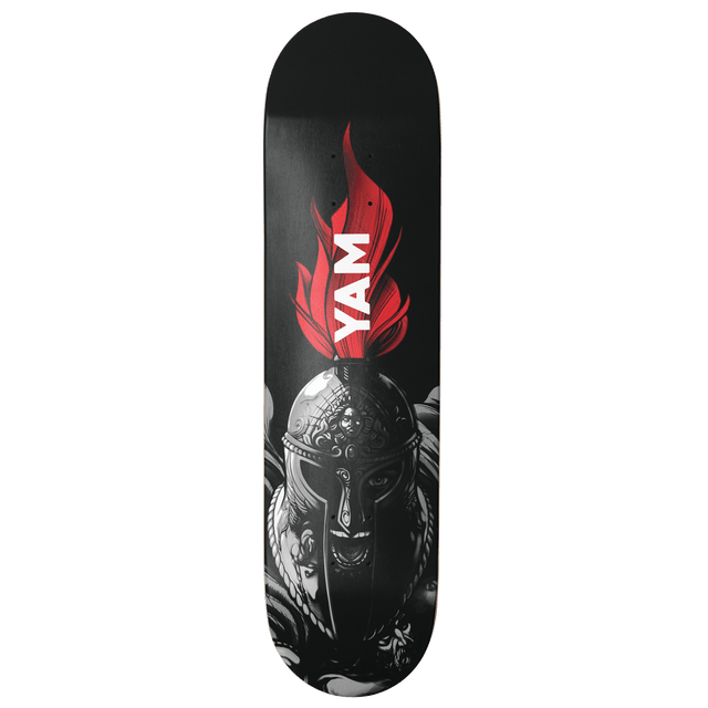 PYLON Yam Legion 8.5 Black Skateboard Deck Skateboard Decks Pylon 