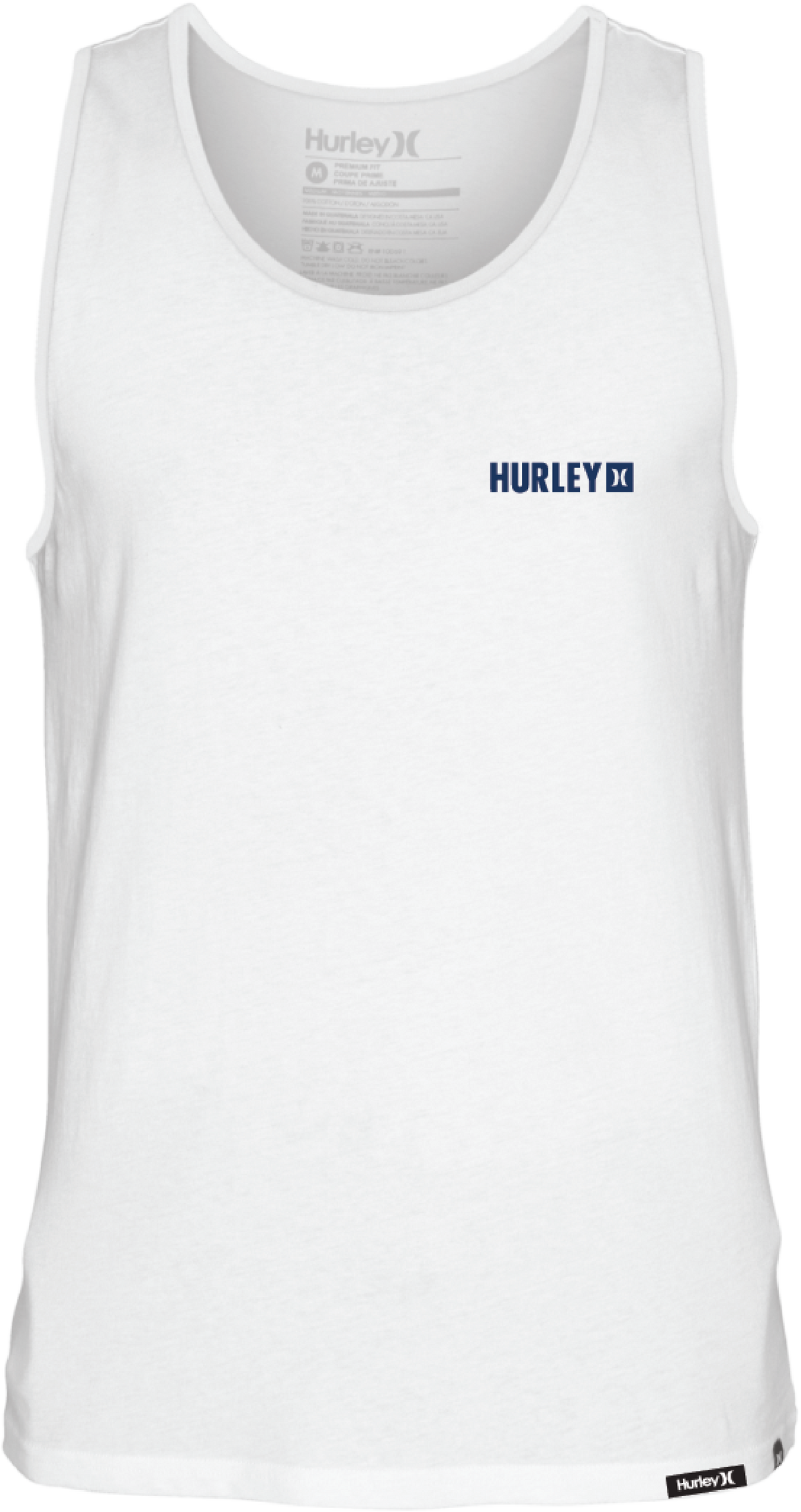 HURLEY Everyday Four Corners Tank White Men's Tank Tops Hurley 