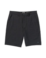 BILLABONG Crossfire Submersible 21" Hybrid Shorts Black Men's Hybrid Shorts Billabong 