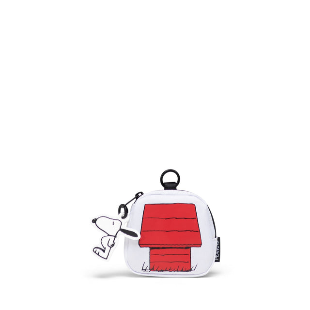 HERSCHEL Peanuts Doghouse Pouch Charm Dog House White Backpacks Herschel Supply Company 