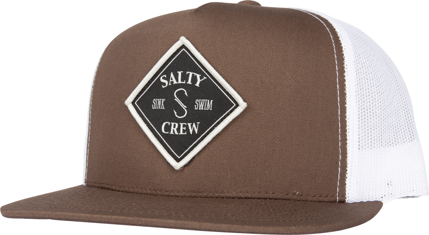 SALTY CREW Tippet Trucker Brown/White Men's Hats Salty Crew 