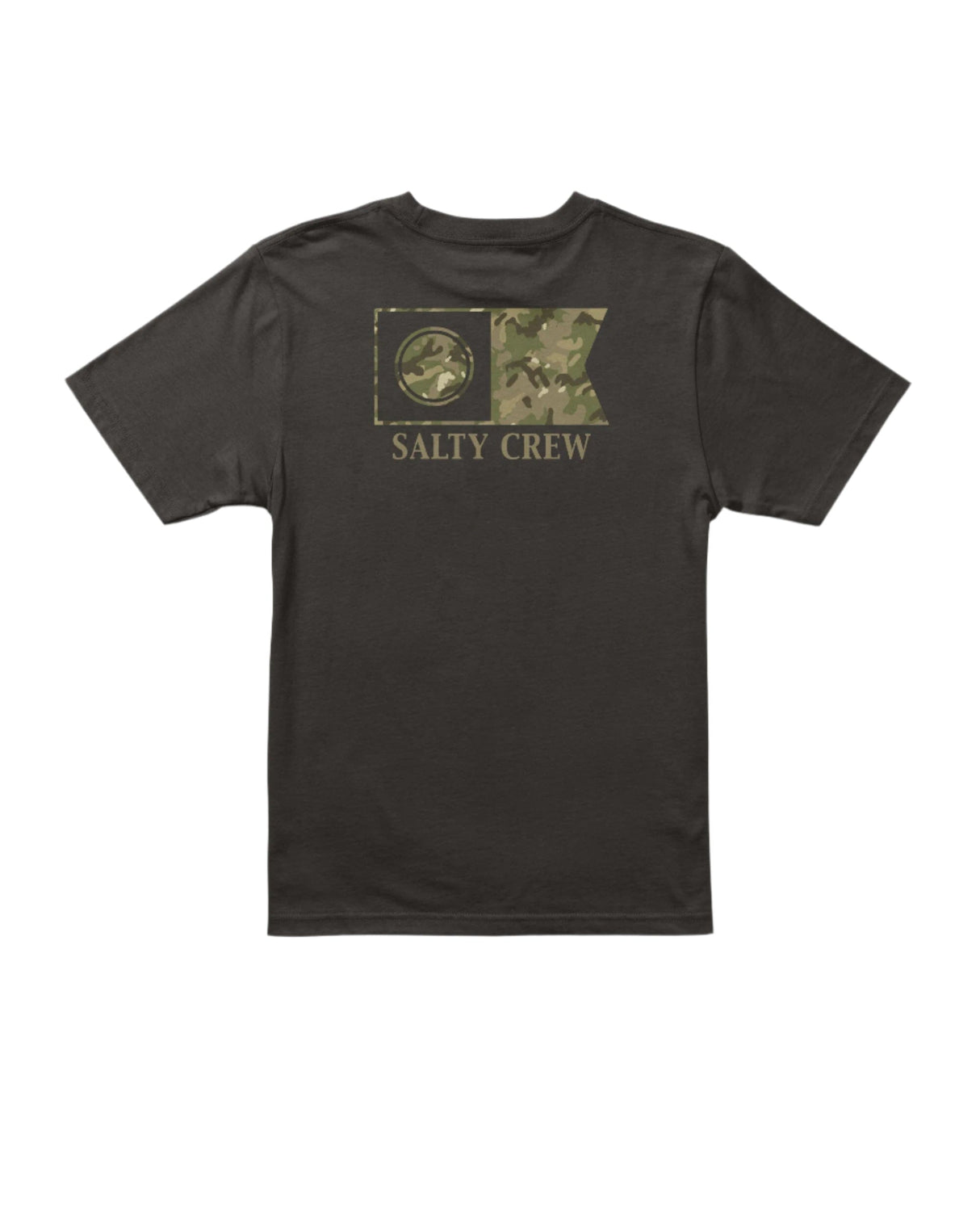 SALTY CREW Boys Flagship Fill T-Shirt Black Boy's T-Shirts Salty Crew 