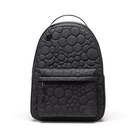 HERSCHEL Quilted Classic XL Backpack Black Tonal Daisy Backpacks Herschel Supply Company 