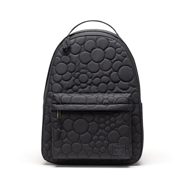 HERSCHEL Quilted Classic XL Backpack Black Tonal Daisy Backpacks Herschel Supply Company 