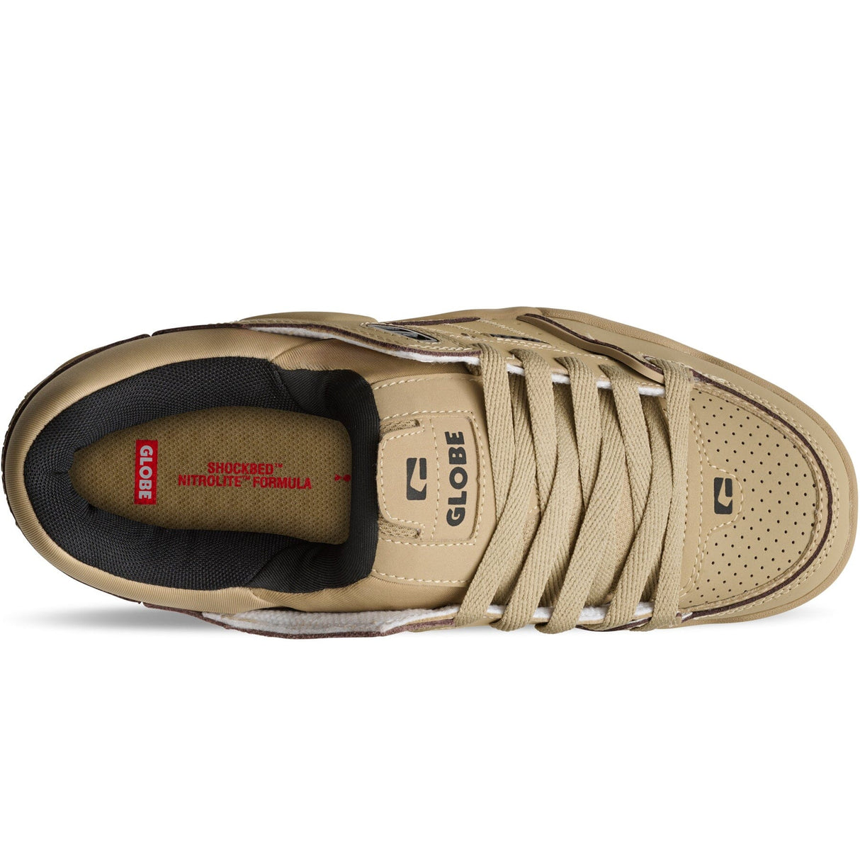 GLOBE Fusion Shoes Ochre Men's Skate Shoes Globe 