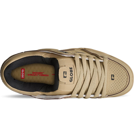 GLOBE Fusion Shoes Ochre Men's Skate Shoes Globe 