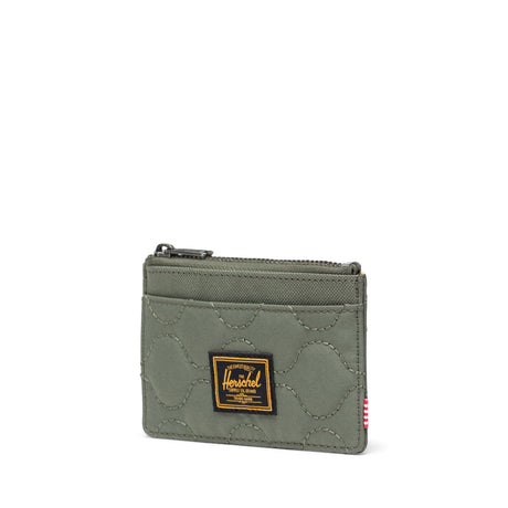 HERSCHEL Oscar Quilted Capsule Cardholder Beetle Men's Wallets Herschel Supply Company 