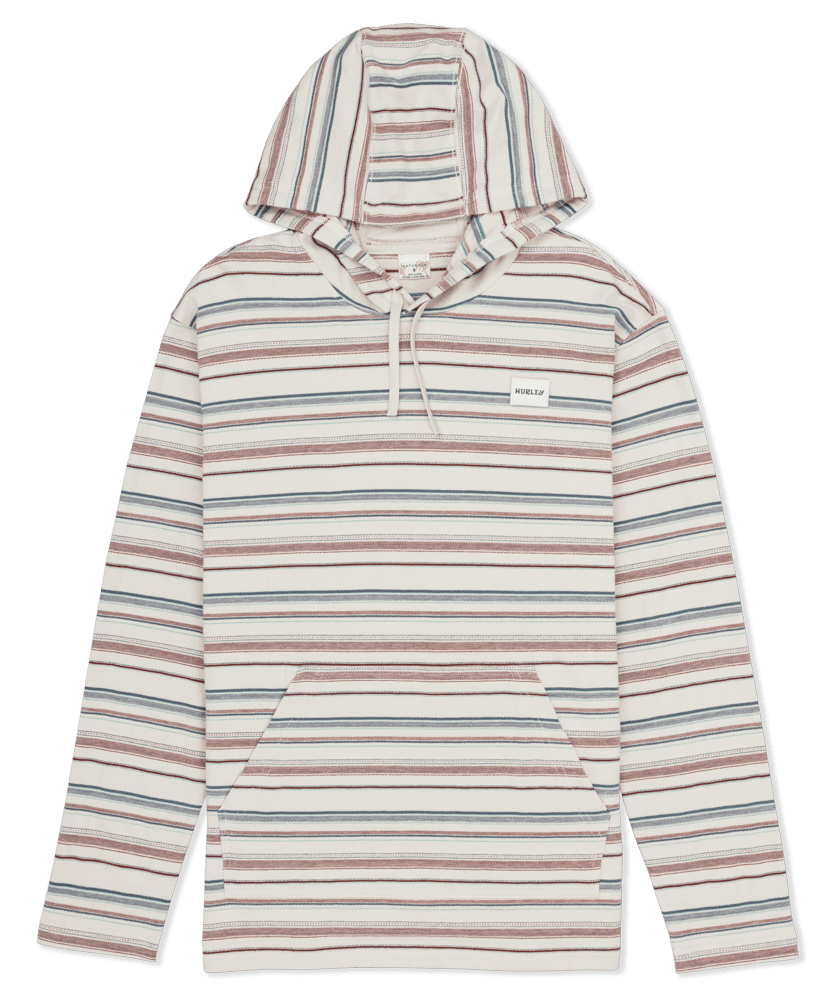 HURLEY OG Hooded Poncho Bone Men's Pullover Hoodies Hurley 