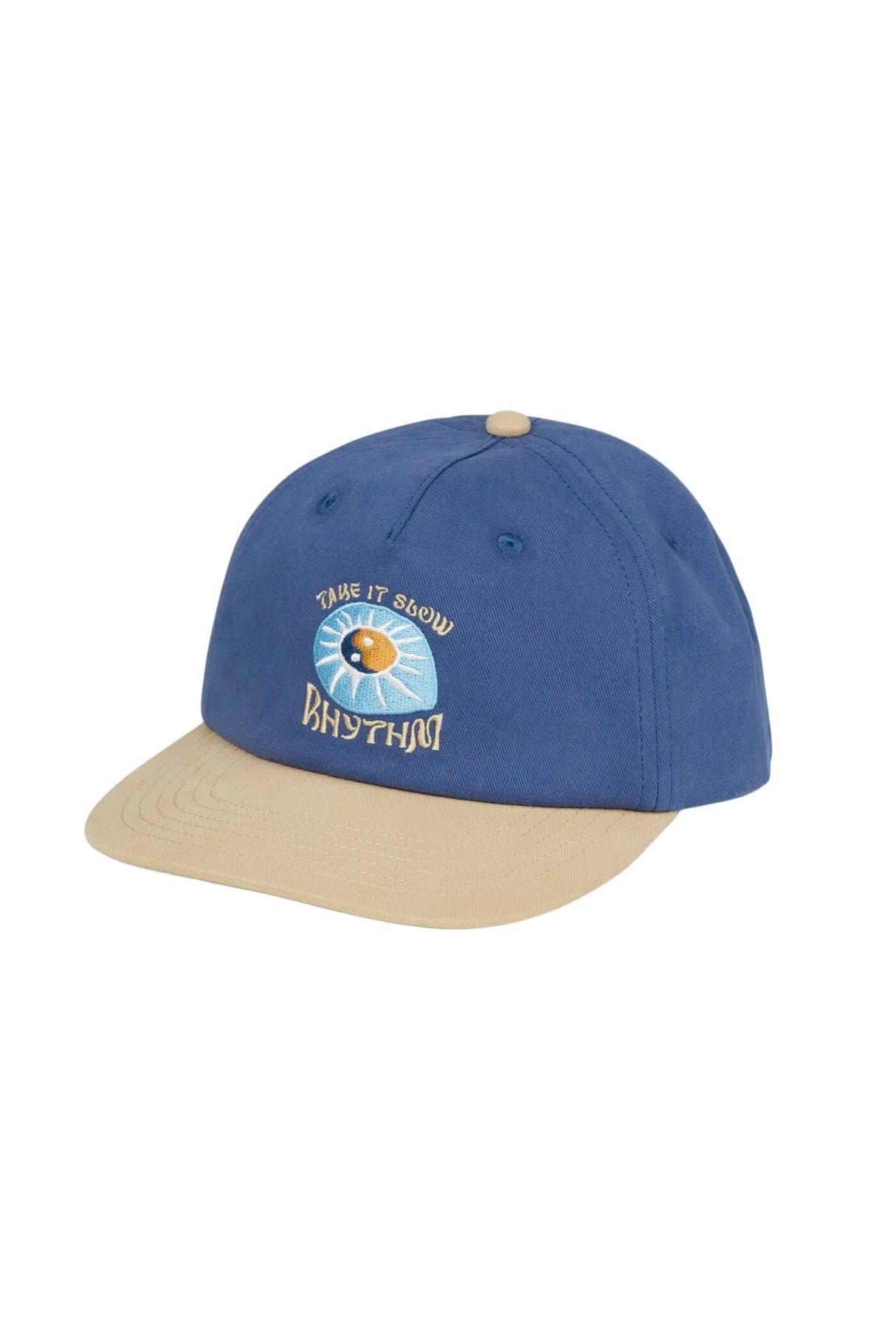 RHYTHM Slow Down Cap Blue Men's Hats Rhythm 