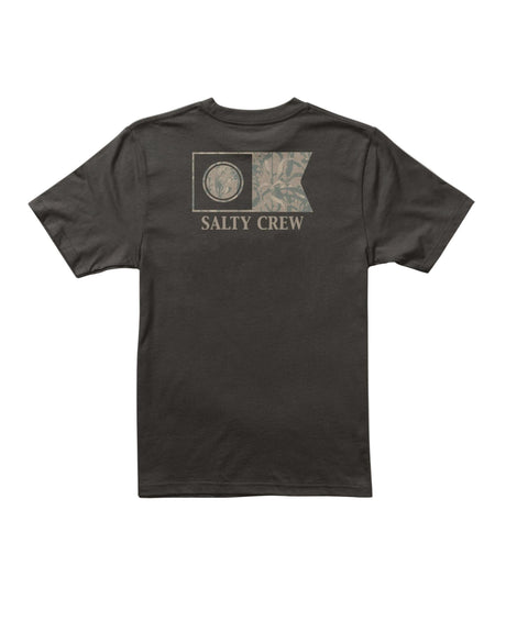 SALTY CREW Boys Flagship Fill T-Shirt Black Boy's T-Shirts Salty Crew 