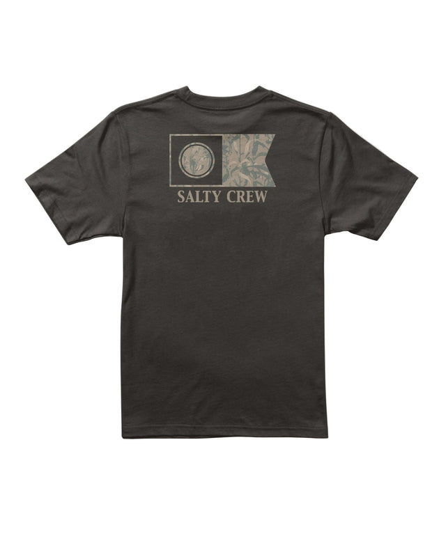 SALTY CREW Boys Flagship Fill T-Shirt Black Boy's T-Shirts Salty Crew 