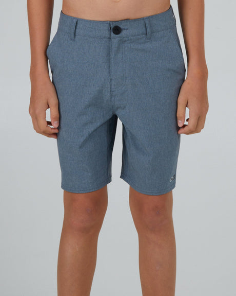 SALTY CREW Boys Drifter 2 Hybrid Shorts Dark Slate Boy's Hybrid Shorts Salty Crew 