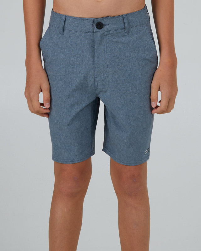 SALTY CREW Boys Drifter 2 Hybrid Shorts Dark Slate Boy's Hybrid Shorts Salty Crew 