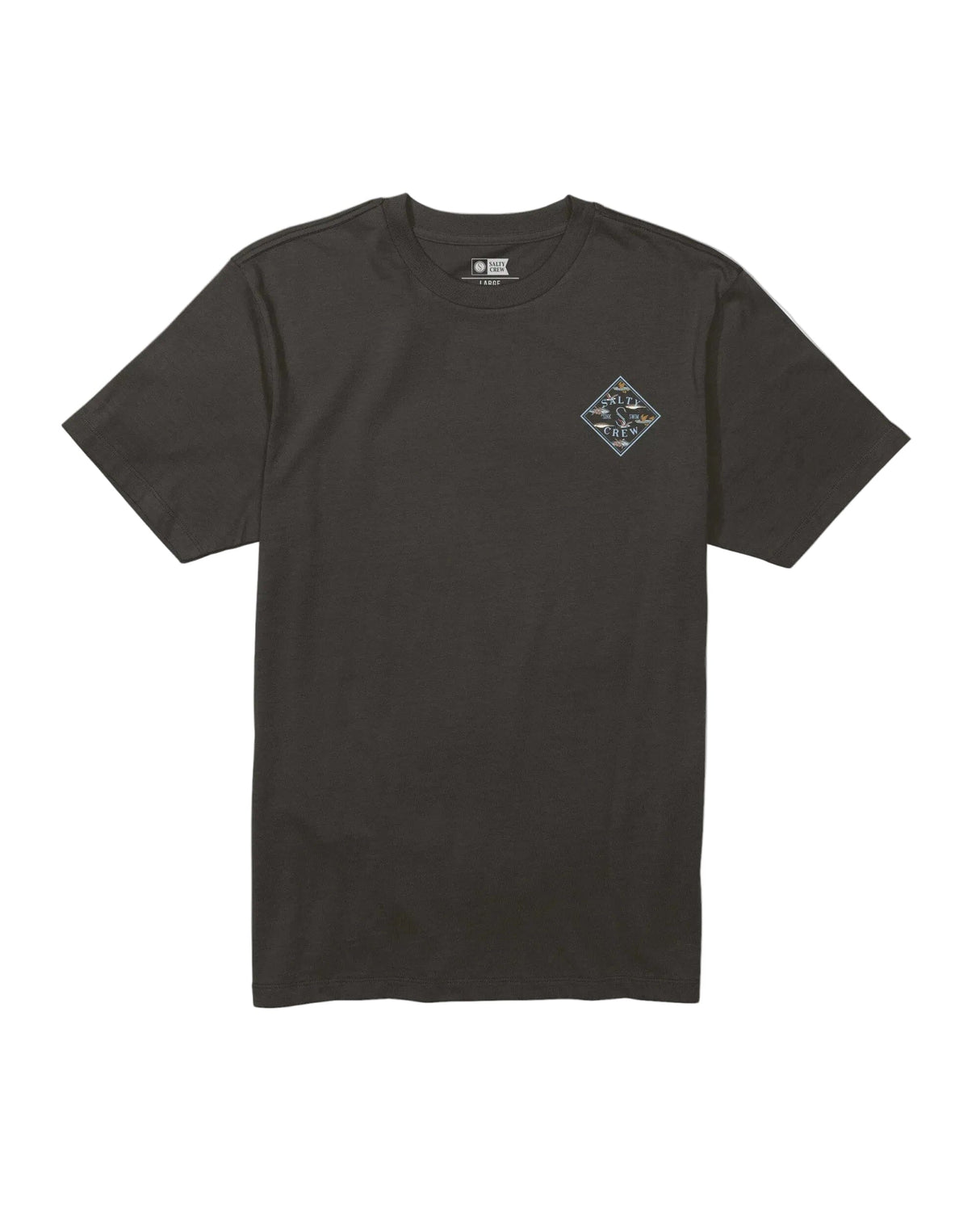 SALTY CREW Tippet Fill T-Shirt Black Men's Short Sleeve T-Shirts Salty Crew 
