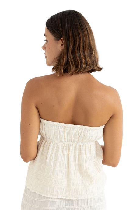 RHYTHM Women's Sandy Cove Strapless Top Natural Women's Tank Tops and Halter Tops Rhythm 