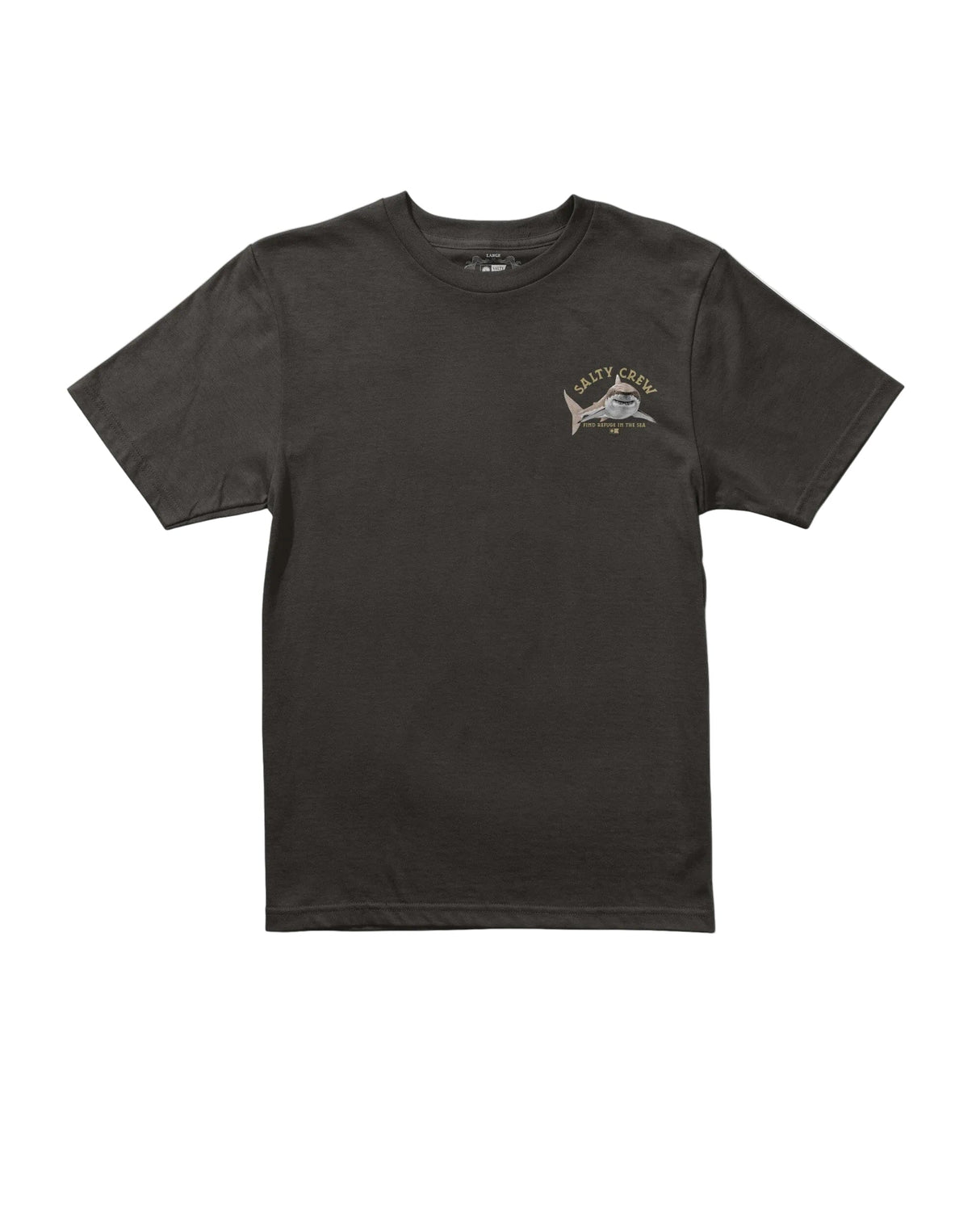 SALTY CREW Boys Lurking T-Shirt Black Men's Short Sleeve T-Shirts Salty Crew 
