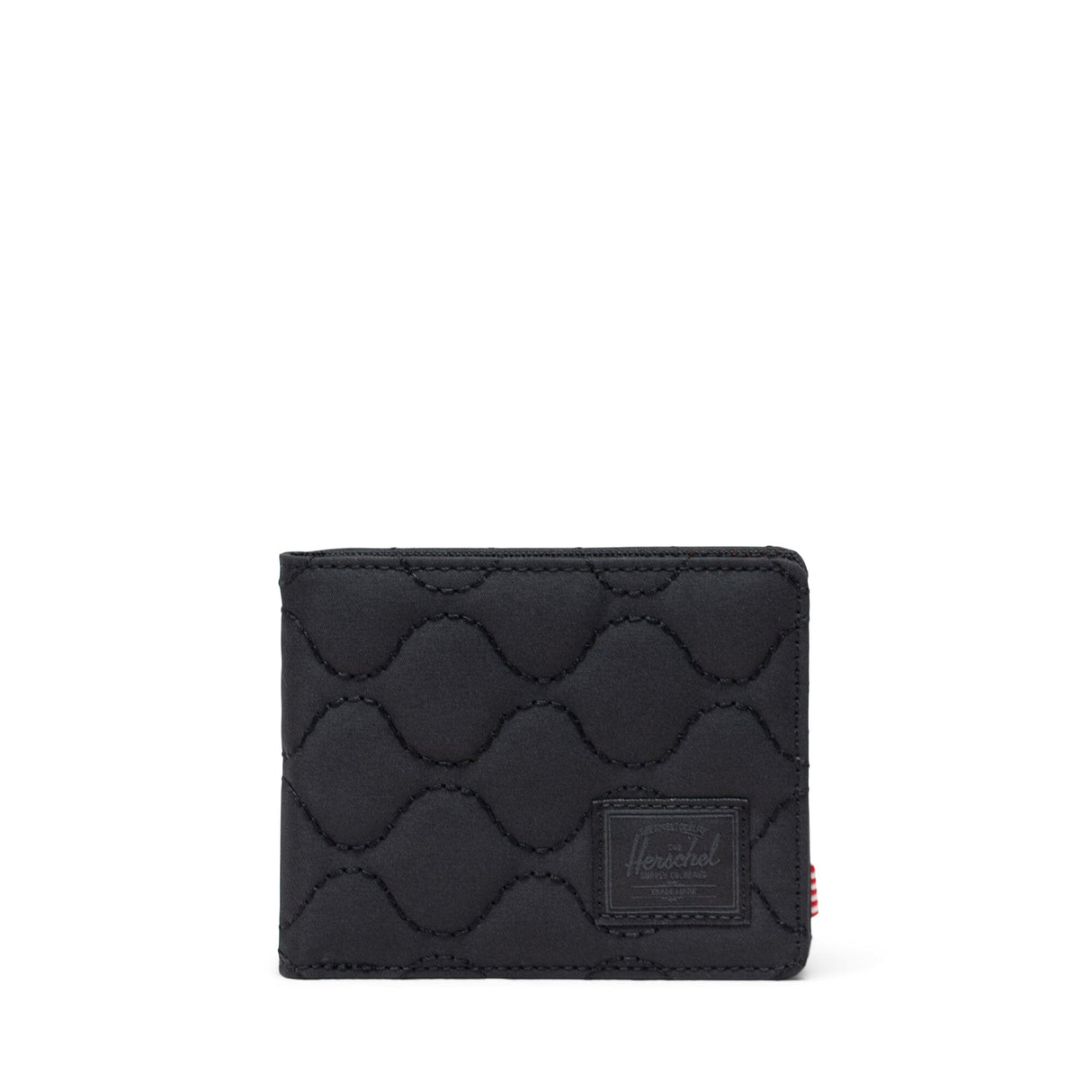 HERSCHEL Roy Quilted Capsule Wallet Black Men's Wallets Herschel Supply Company 