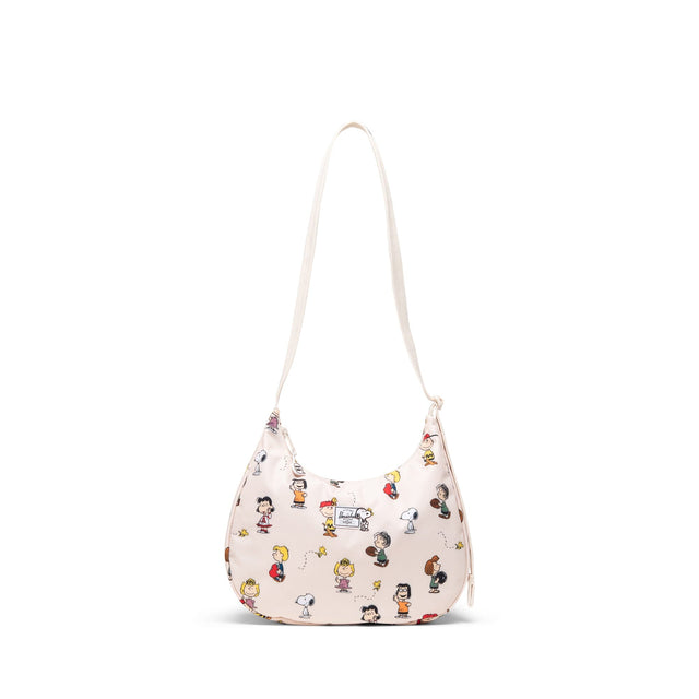 HERSCHEL Peanuts Yara Shoulder Bag Snoopy and Friends Whitecap Women's Purses Herschel Supply Company 