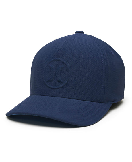 HURLEY H2O-Dri Del Rey FlexFit Hat Navy Men's Hats Hurley 