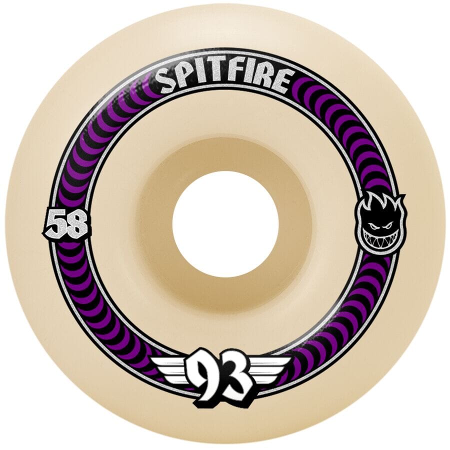 SPITFIRE Formula Four 93D Classics 58mm Skateboard Wheels Skateboard Wheels Spitfire 