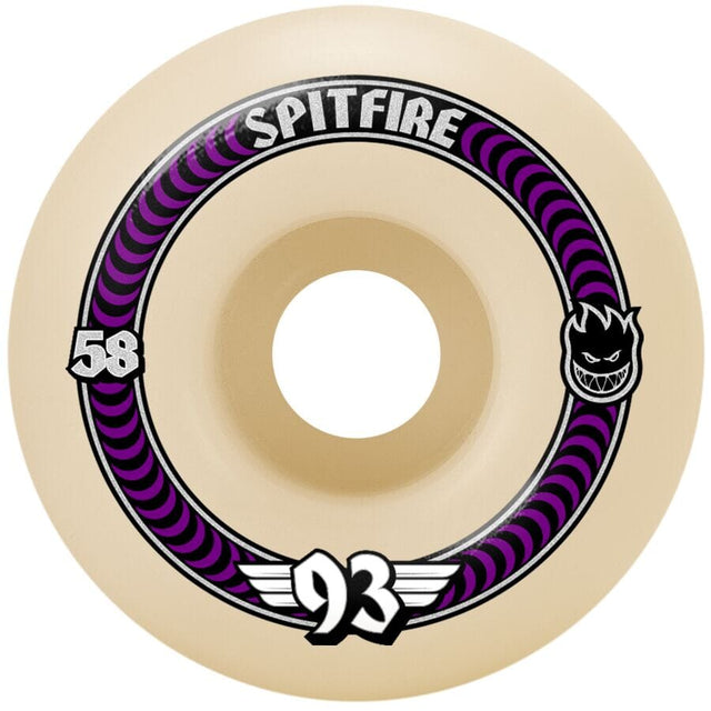 SPITFIRE Formula Four 93D Classics 58mm Skateboard Wheels Skateboard Wheels Spitfire 