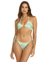 BILLABONG Women's Morning Swell Tie-Side Tanga Bikini Bottom Multi Women's Bikini Bottoms Billabong 