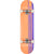 GLOBE G0 Strype Hard 7.75 Skateboard Complete Dusty Orange/Lavender Skateboard Completes Globe 