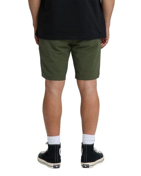 BILLABONG Crossfire Submersible 19" Hybrid Shorts Winter Moss Men's Hybrid Shorts Billabong 