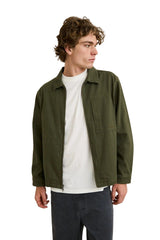 RHYTHM Foundry Jacket Olive Men's Street Jackets Rhythm 