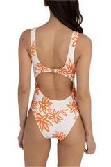 RHYTHM Women's Sanctuary Floral Square Neck One Piece White Women's One Pieces Rhythm 