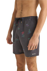 RHYTHM Vibes Beach Shorts Black Men's Boardshorts Rhythm 