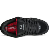 GLOBE Tilt Shoes Black/Red/Tartan Men's Skate Shoes Globe 