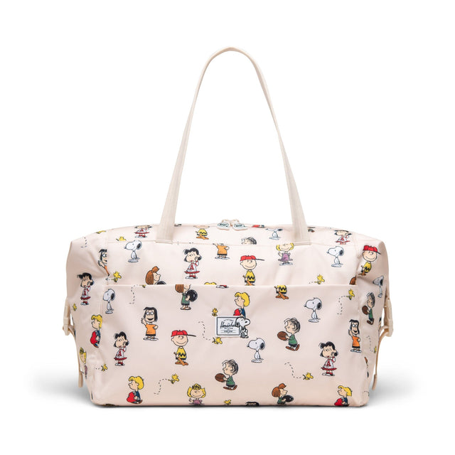 HERSCHEL Peanuts Maia Weekender Duffle Bag Snoopy and Friends Whitecap Duffle Bags Herschel Supply Company 