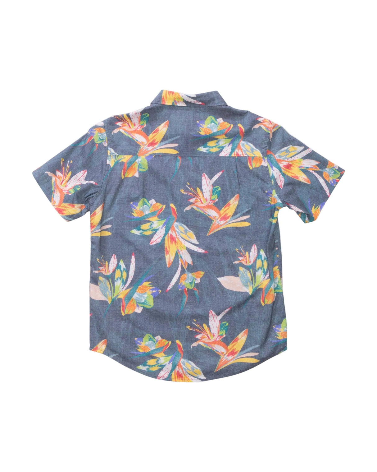 SALTY CREW Boys Crew Short Sleeve Button Up Dark Shadow Boy's Short Sleeve Button Ups Salty Crew 