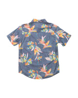 SALTY CREW Boys Crew Short Sleeve Button Up Dark Shadow Boy's Short Sleeve Button Ups Salty Crew 