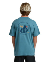 BILLABONG Rockies A/DIV T-Shirt Vintage Blue Men's Short Sleeve T-Shirts Billabong 