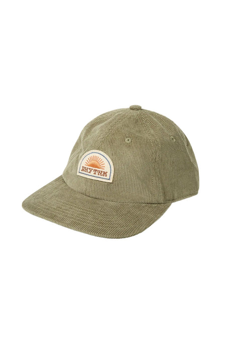 RHYTHM Awake Cord Cap Olive Men's Hats Rhythm 