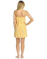 BILLABONG Women's 90's Babe Mini Dress Golden Peach Women's Dresses Billabong 