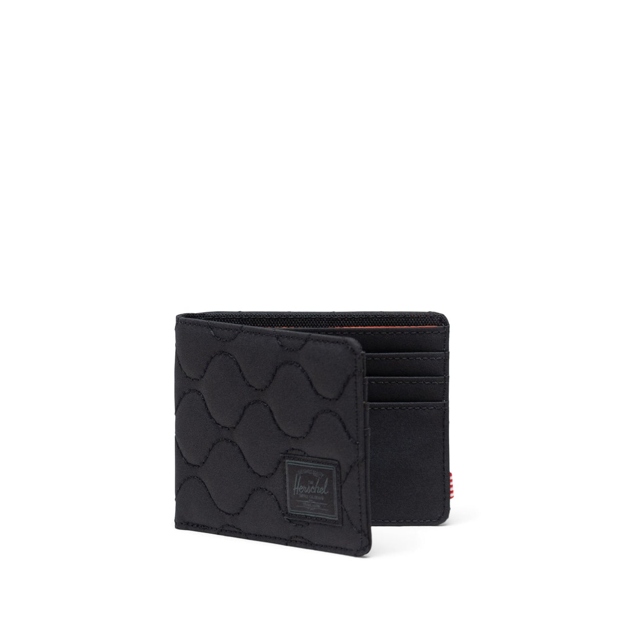 HERSCHEL Roy Quilted Capsule Wallet Black Men's Wallets Herschel Supply Company 