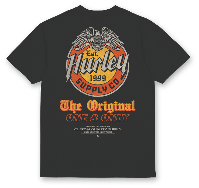 HURLEY OG T-Shirt Black Men's Short Sleeve T-Shirts Hurley 