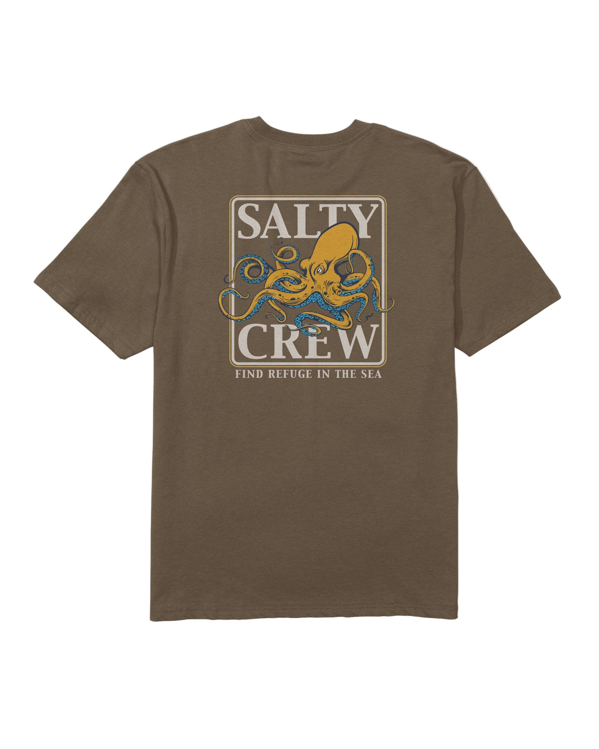 SALTY CREW Ink Slinger T-Shirt Teak Men's Short Sleeve T-Shirts Salty Crew 