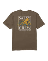 SALTY CREW Ink Slinger T-Shirt Teak Men's Short Sleeve T-Shirts Salty Crew 