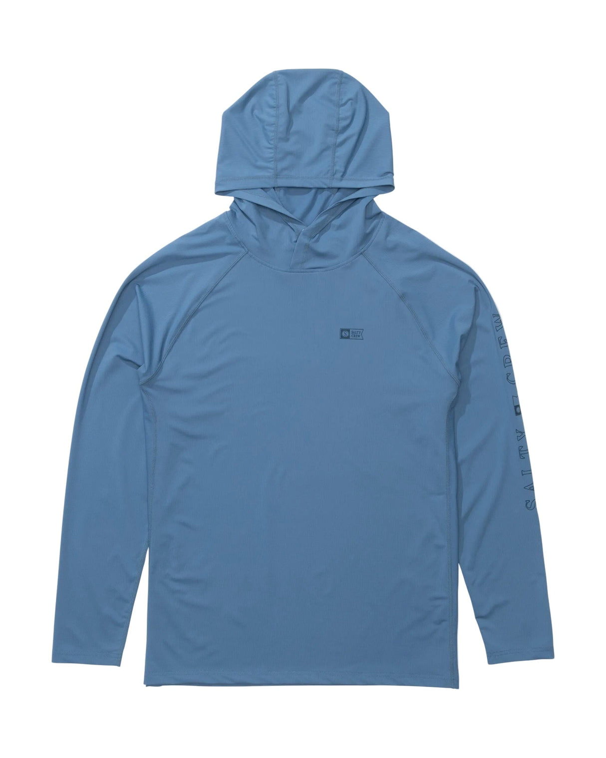 SALTY CREW Apex Perforated Sunshirt Captains Blue Men's Rashguards Salty Crew 