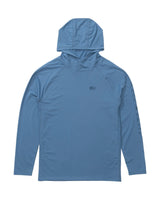 SALTY CREW Apex Perforated Sunshirt Captains Blue Men's Rashguards Salty Crew 