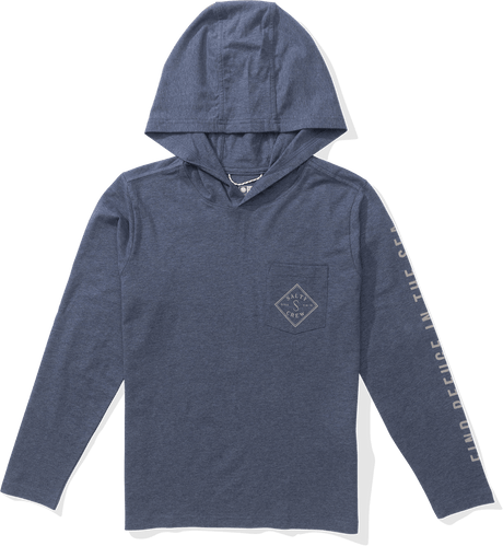 SALTY CREW Boys Tippet Pullover Hoodie Navy Boy's Pullover Hoodies Salty Crew 